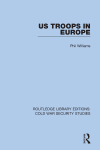 Cover image: US Troops in Europe 1st edition 9780367630232