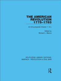 Omslagafbeelding: The American Revolution 1775–1783 1st edition 9780367642501