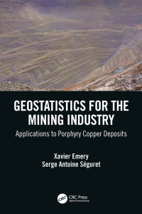 Imagen de portada: Geostatistics for the Mining Industry 1st edition 9780367643690