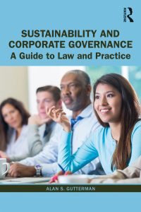 Imagen de portada: Sustainability and Corporate Governance 1st edition 9780367549749