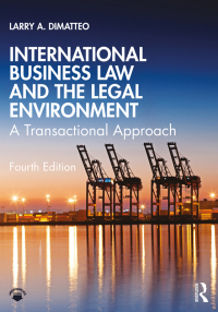 表紙画像: International Business Law and the Legal Environment 4th edition 9780367477370
