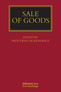 Cover image: Sale of Goods 1st edition 9781859783054