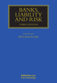 Cover image: Banks, Liability and Risk 3rd edition 9781859785096