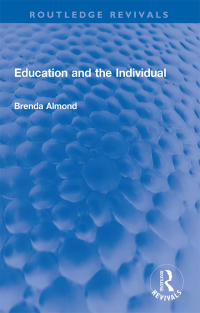 Titelbild: Education and the Individual 1st edition 9780367649449