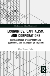 Imagen de portada: Economics, Capitalism, and Corporations 1st edition 9780367895563