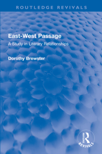 صورة الغلاف: East-West Passage 1st edition 9780367672188