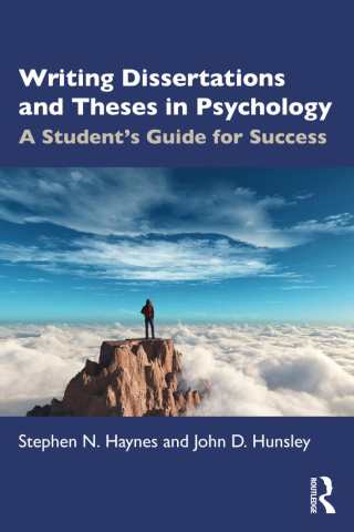 Cover image: Writing Dissertations and Theses in Psychology 1st edition 9780367855949