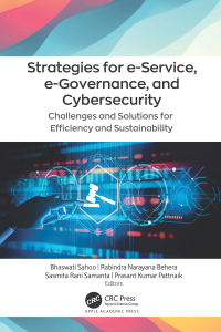 Cover image: Strategies for e-Service, e-Governance, and Cybersecurity 1st edition 9781774638811