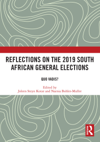 Cover image: Reflections on the 2019 South African General Elections 1st edition 9780367672799