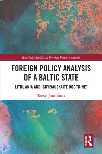 Imagen de portada: Foreign Policy Analysis of a Baltic State 1st edition 9780367863180