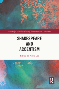 Imagen de portada: Shakespeare and Accentism 1st edition 9780367676735