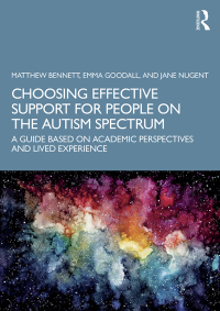 Imagen de portada: Choosing Effective Support for People on the Autism Spectrum 1st edition 9780367421267