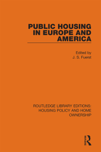 صورة الغلاف: Public Housing in Europe and America 1st edition 9780367678951