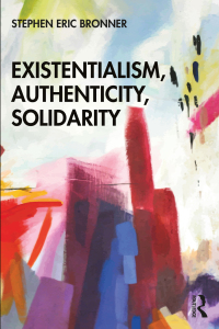 Cover image: Existentialism, Authenticity, Solidarity 1st edition 9780367608156