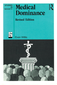 Cover image: Medical Dominance 1st edition 9780367718756
