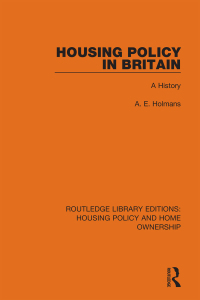 Cover image: Housing Policy in Britain 1st edition 9780367681296