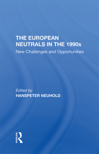 Cover image: The European Neutrals In The 1990s 1st edition 9780367291884