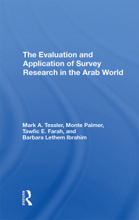 Imagen de portada: The Evaluation And Application Of Survey Research In The Arab World 1st edition 9780367291921