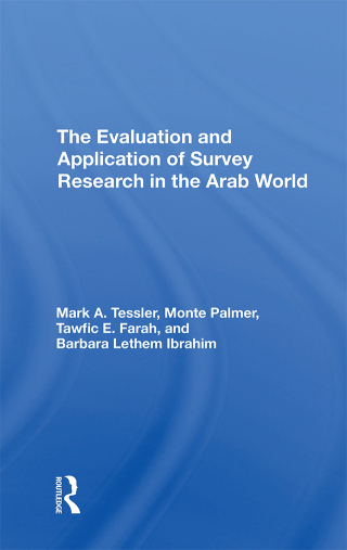 Cover image: The Evaluation And Application Of Survey Research In The Arab World 1st edition 9780367291921