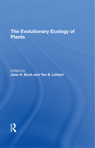 Cover image: The Evolutionary Ecology Of Plants 1st edition 9780367291976