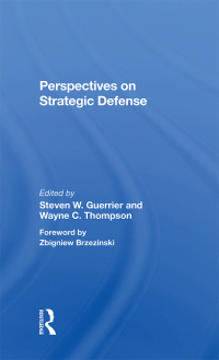 Cover image: Perspectives On Strategic Defense 1st edition 9780367298210