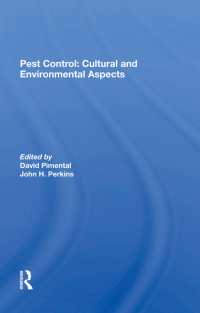 Cover image: Pest Control: Cultural And Environmental Aspects 1st edition 9780367282783