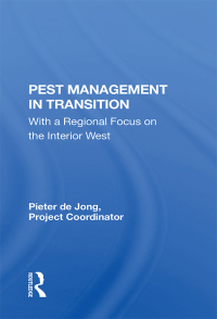 Cover image: Pest Management In Transition 1st edition 9780367282790