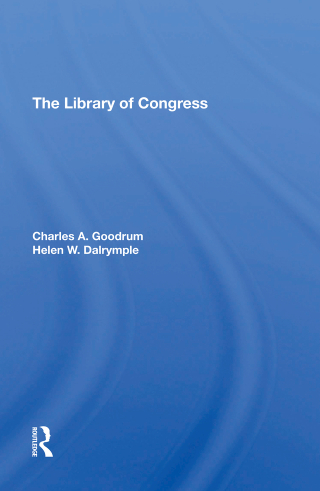 Imagen de portada: The Library Of Congress 1st edition 9780367309015