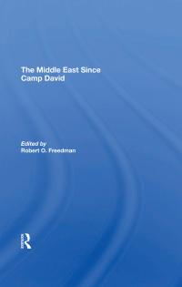 表紙画像: The Middle East Since Camp David 1st edition 9780367309459