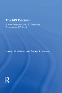 Cover image: The Mx Decision 1st edition 9780367294182