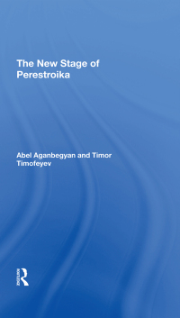 Cover image: The New Stage Of Perestroika 1st edition 9780367309879