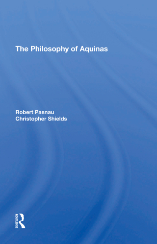 Cover image: The Philosophy Of Aquinas 1st edition 9780367310257