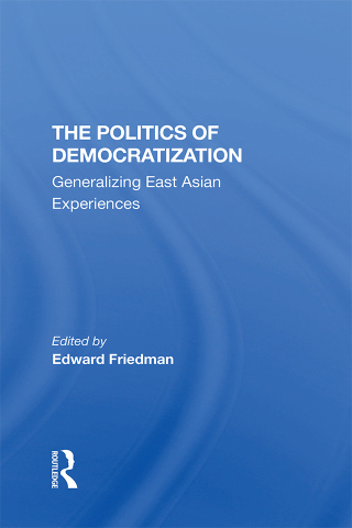 Imagen de portada: The Politics Of Democratization 1st edition 9780367295080