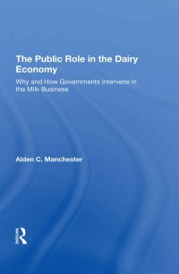 Imagen de portada: The Public Role In The Dairy Economy 1st edition 9780367295400