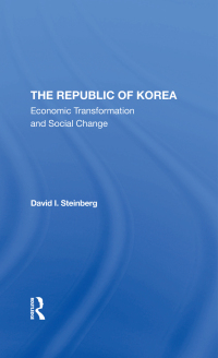 Cover image: The Republic Of Korea 1st edition 9780367310943