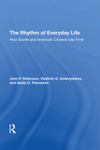 Omslagafbeelding: The Rhythm Of Everyday Life 1st edition 9780367310967