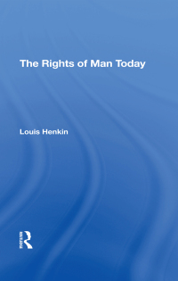 Cover image: The Rights Of Man Today 1st edition 9780367310998