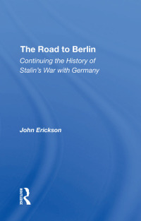 Cover image: The Road To Berlin 1st edition 9780367295608