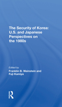 Cover image: The Security Of Korea 1st edition 9780367295721