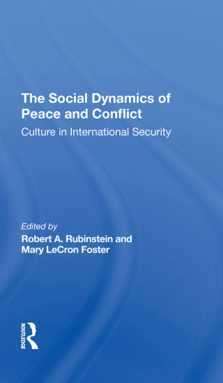 Cover image: The Social Dynamics Of Peace And Conflict 1st edition 9780367311278