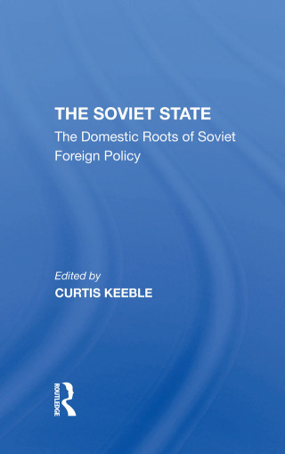 Cover image: The Soviet State 1st edition 9780367296056