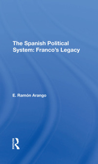 Imagen de portada: The Spanish Political System 1st edition 9780367296223