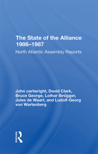 Imagen de portada: The State Of The Alliance 1986-1987 1st edition 9780367296322