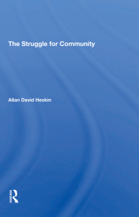 Imagen de portada: The Struggle For Community 1st edition 9780367311865