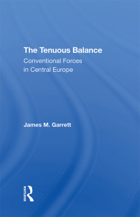 Cover image: The Tenuous Balance 1st edition 9780367311940