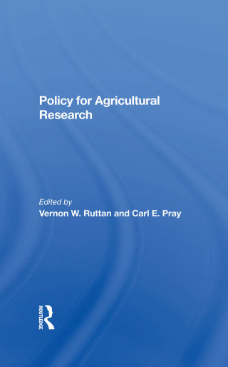 Immagine di copertina: Policy For Agricultural Research 1st edition 9780367298654