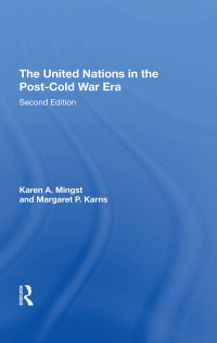 Cover image: The United Nations In The Post-cold War Era, Second Edition 1st edition 9780367296933