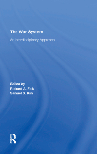 Cover image: The War System 1st edition 9780367312589