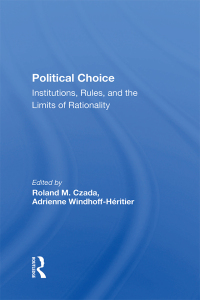 Imagen de portada: Political Choice 1st edition 9780367298852