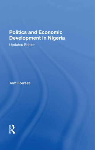 Imagen de portada: Politics And Economic Development In Nigeria 1st edition 9780367283629